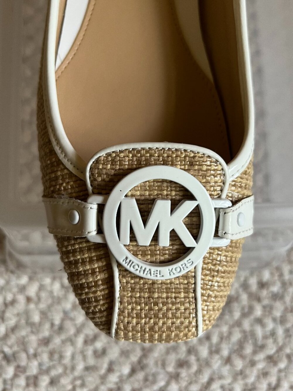 MICHAEL MICHAEL KORS -- Fulton Woven Moccasin -- Excellent Condition - Picture 2 of 13